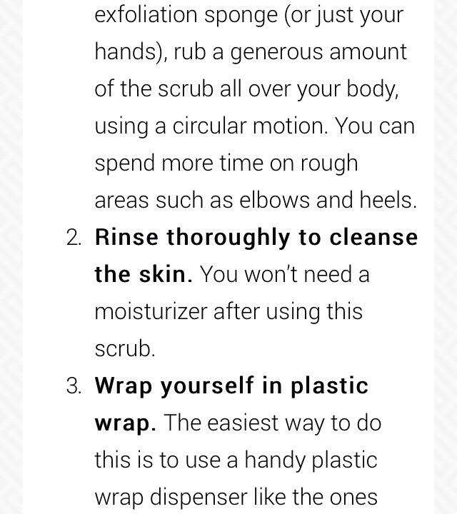 DIY Body Wrap 💪