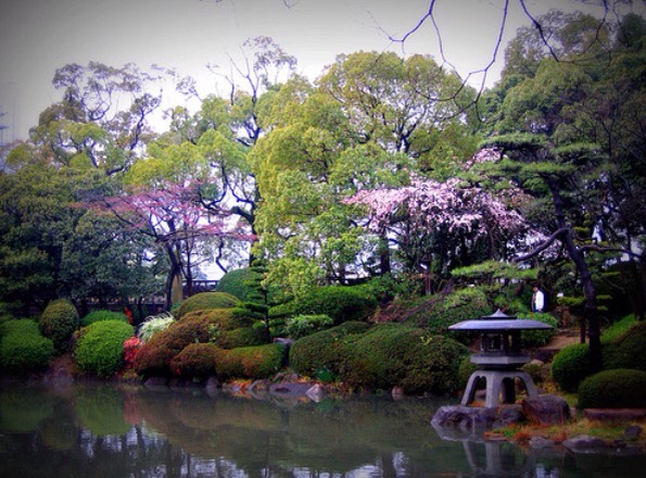 Nishinomaru garden in Japan