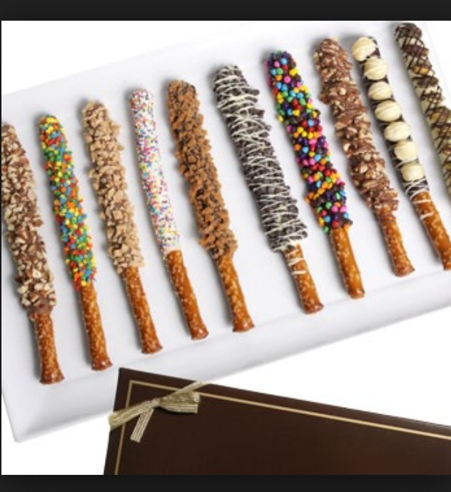 Chocolate covered pretzels  
