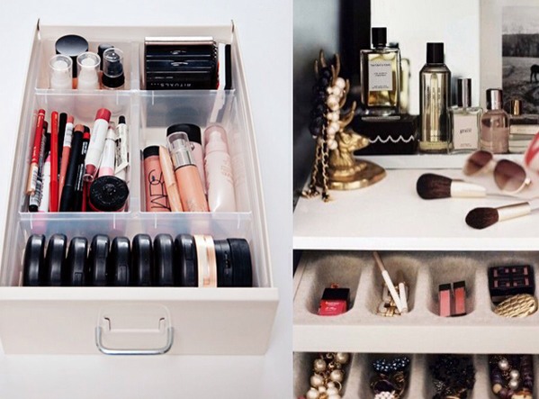 💄How To Organize Your Beauty Produtcs: 6⃣ Clever Ideas!💄