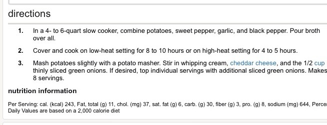 Smashed Potato Soup