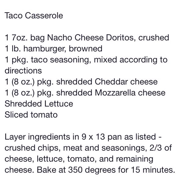 🌀 Taco Casserole, Quick, Easy But Most Of All YUMMY! 🌀