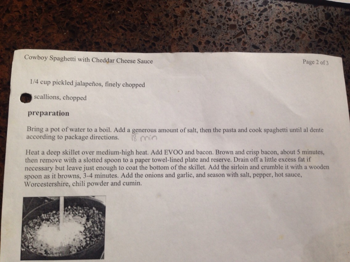 Cowboy Spaghetti With Cheese Sauce  Recipe! :)😎