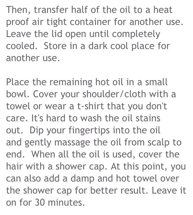 Homemade Natural Hot Oil Treatment To Get Silky Hair 😊