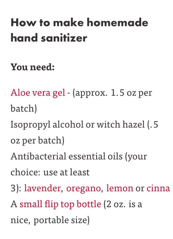 Homemade Spa Gift
