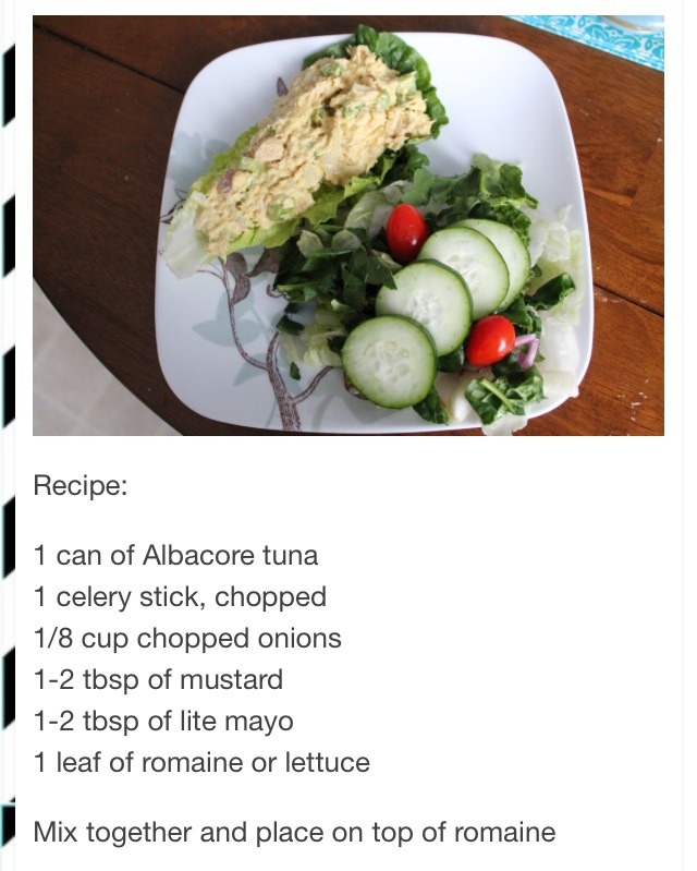 Light healthy dinner! 