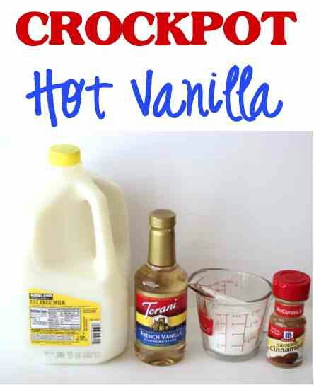 Crockpot Hot Vanilla Recipe!

