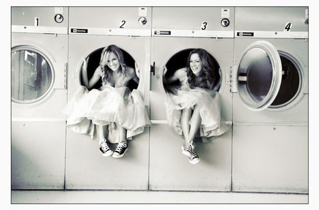 Or some laundromat mischief.