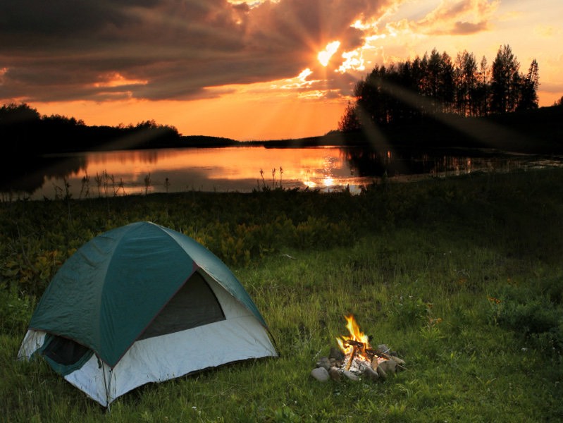 Go camping
