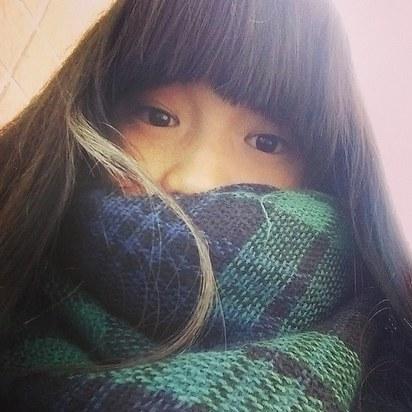 A bright scarf can make all the difference, especially in the winter.