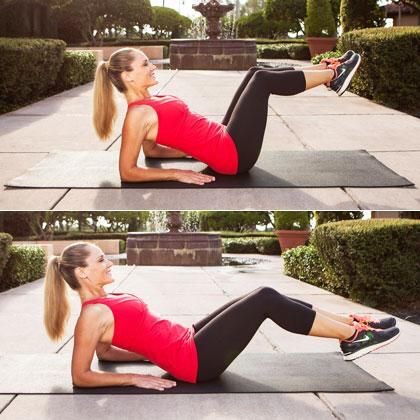 3. This may be a small movement, but it works your lower abdominals in a big way!