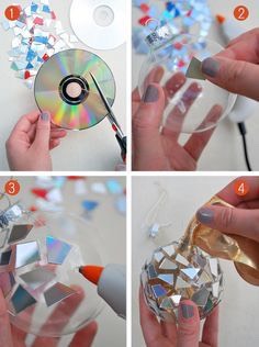 🎄Cool Things To Do With Clear Ornaments🎄