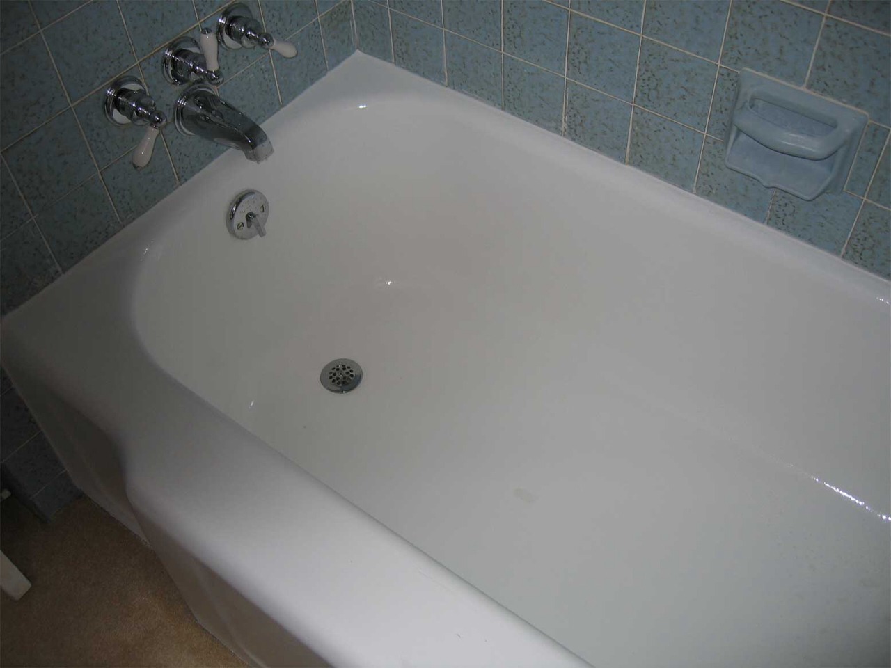 I recommend doing over a bathtub or sink because it may be a little messy.