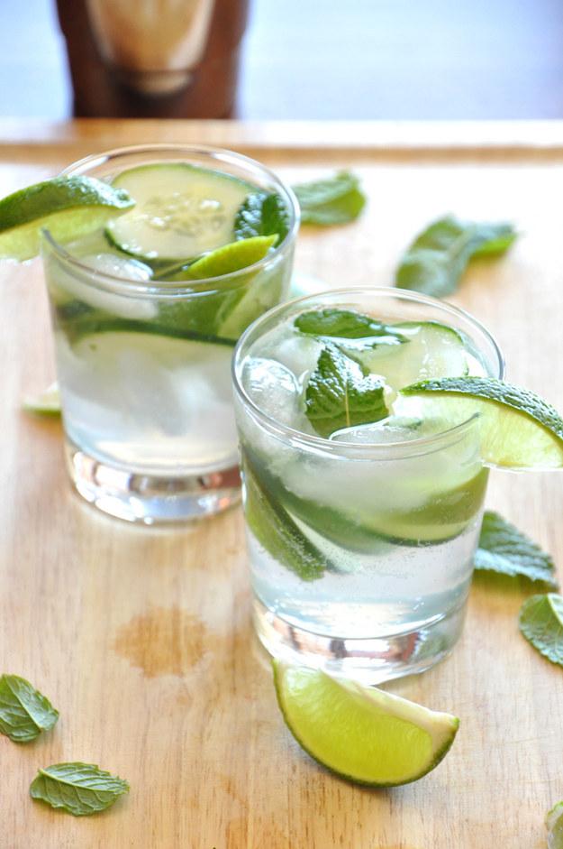 4. Cucumber Cooler Cocktail