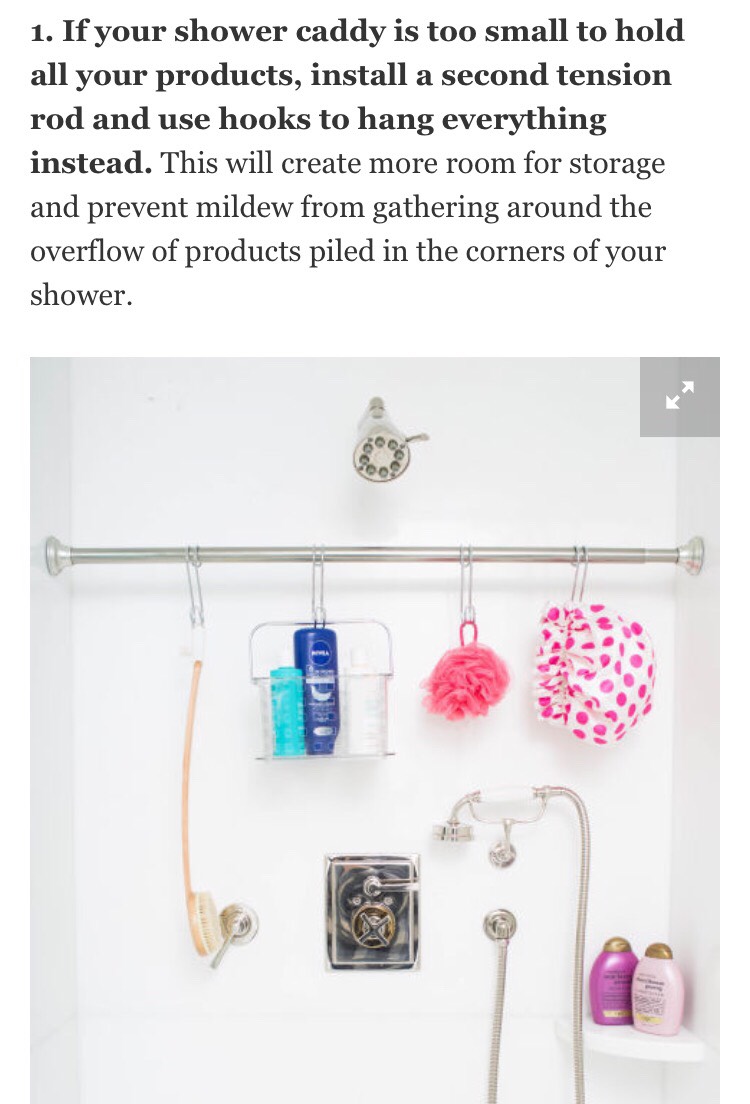 13 Life-Altering Shower Hacks