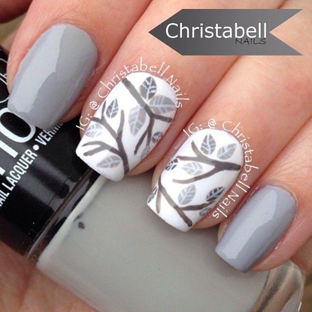 Super Easy Step By Step Fall Nail Tutorials#fallnails