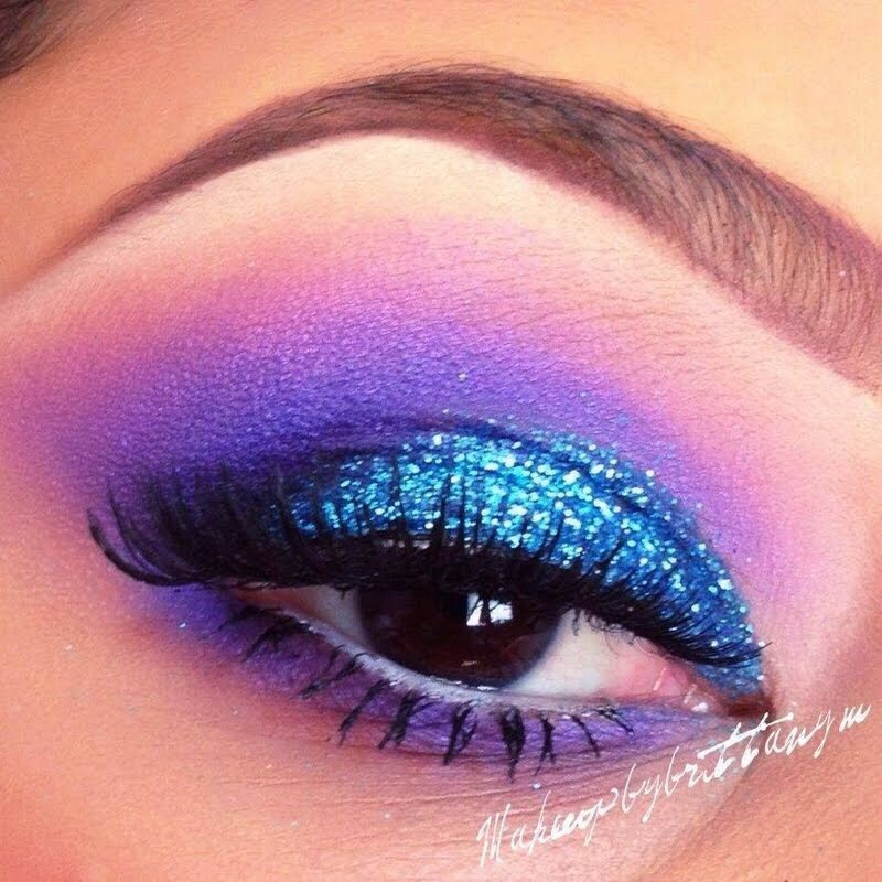 Glitter Eyeshadow Makeup🔮