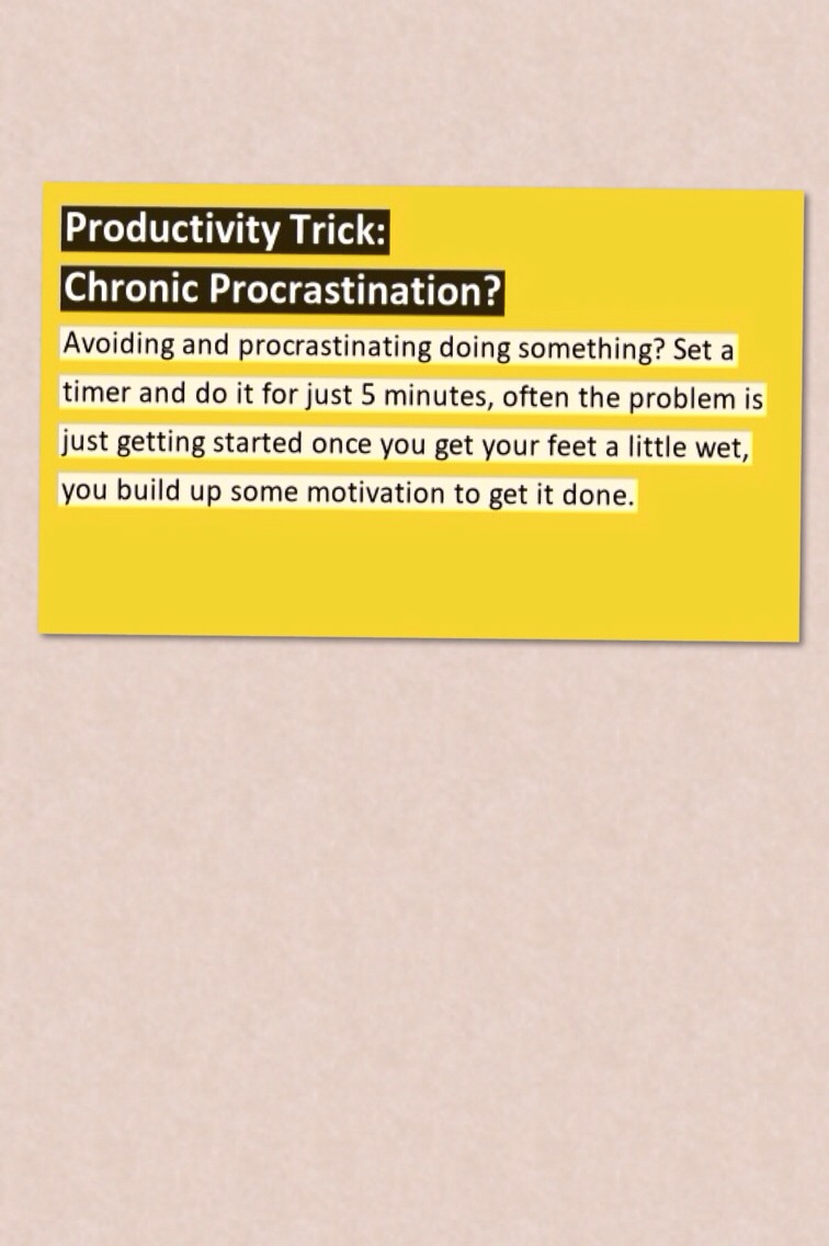 14 Awesome Productivity Tricks 