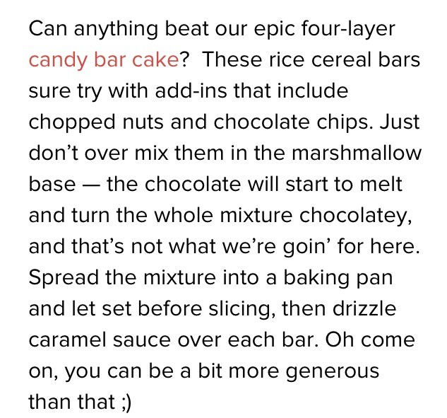 Take Your Rice Crispy Treats Up A Notch