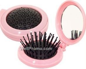 Or you can get a compact brush with a mirror. 2 in one hooray!