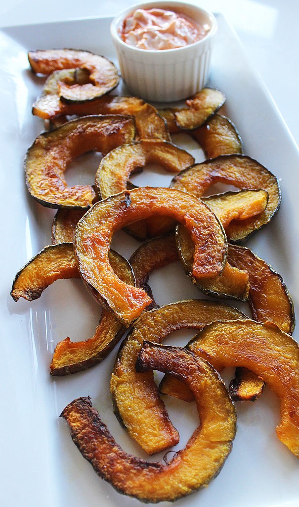 Kabocha Squash Fries 
Squash isn't just for dinner! When french fry cravings strike, bake up these squash fries.
