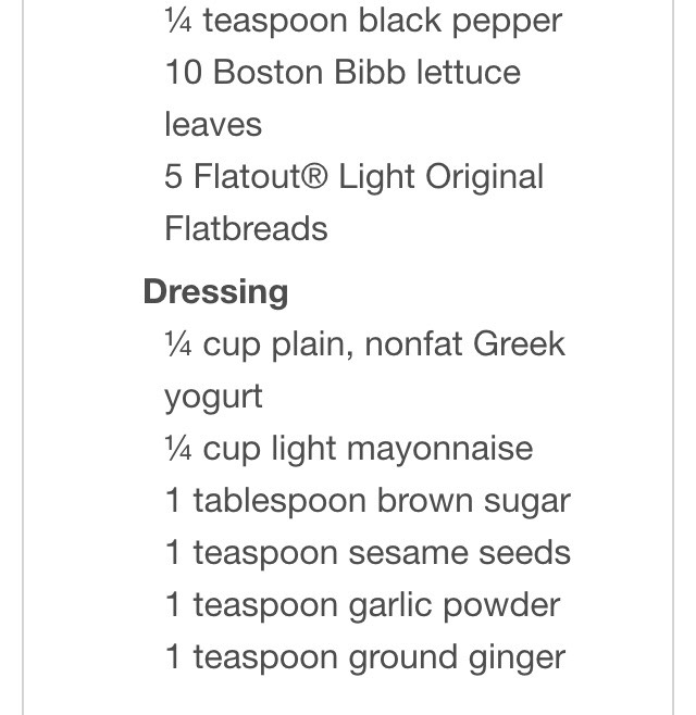 Pineapple Chicken Salad Wraps 