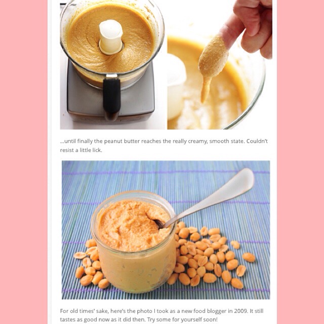 Homemade Peanut Butter