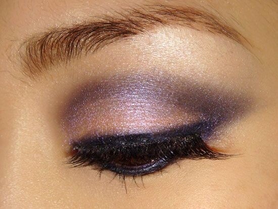 18. purple smokey eye