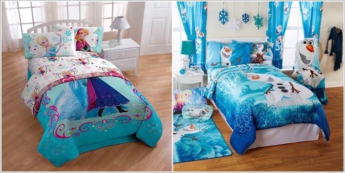Frozen Movie Inspired Kids Bedroom Ideas