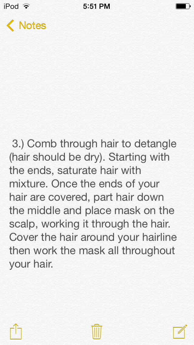 Avocado, Honey And Coconut Oil Hair Mask