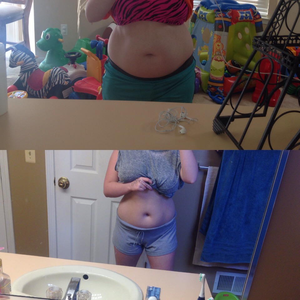 These are my personal results after using the wrap every day for a week. Make sure to maintain a healthy diet and reasonable work out schedule if you want to maintain the results! 