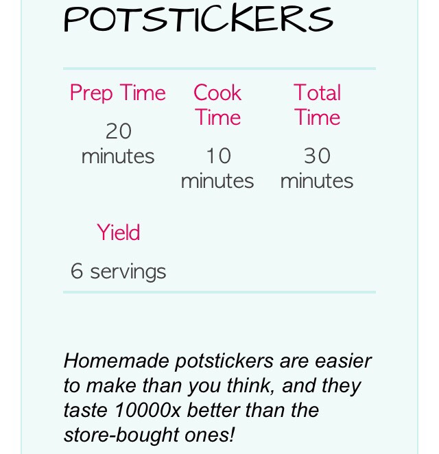 Homemade Potsticker Recipe  - Super Simple ! ❤️👍