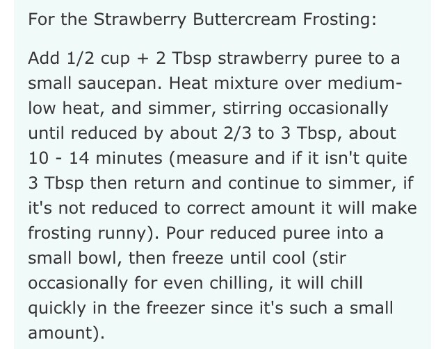 Strawberry Frosting With Strawberry Buttercream Frosting 