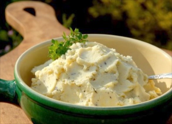 Cauliflower mash potato is immense !!! Cook up the cauli till it's really soft then mash it (add milk or butter if you wish) but add nutmeg pepper and salt or even garlic and you won't miss the real thing 