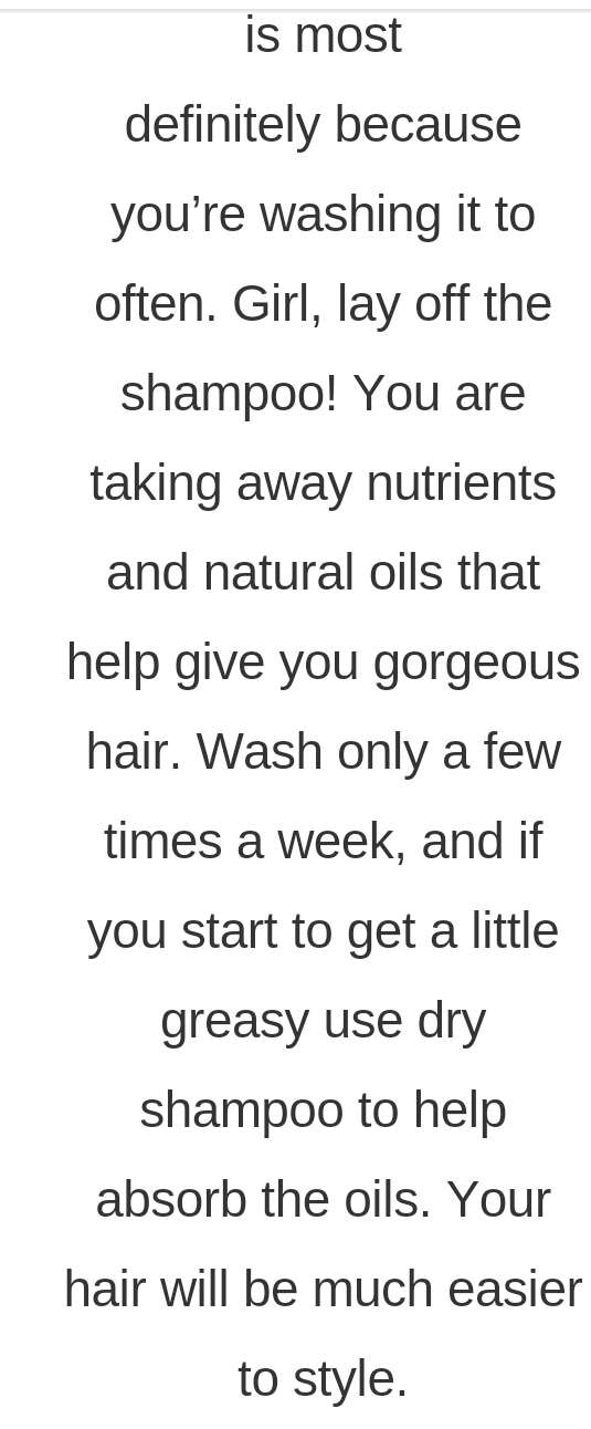 Best Hair Washing Tips For Healthy Hair!