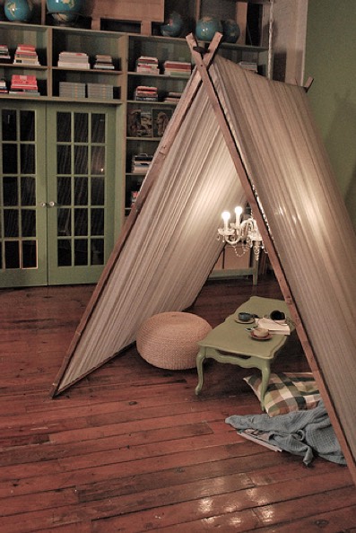 Make an indoor Fort 