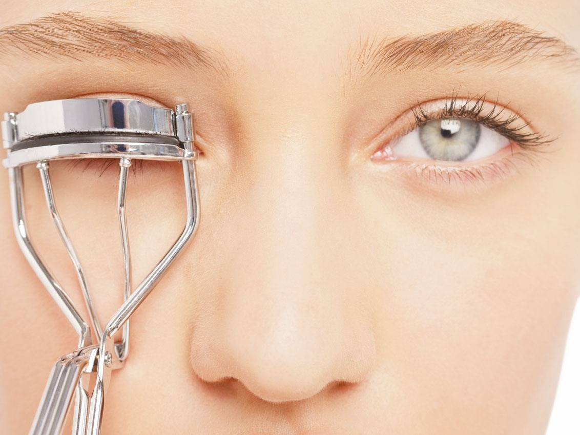 once you have added Vaseline you then curl your eye lashes with eye lash curlers  to the volume you would like!   