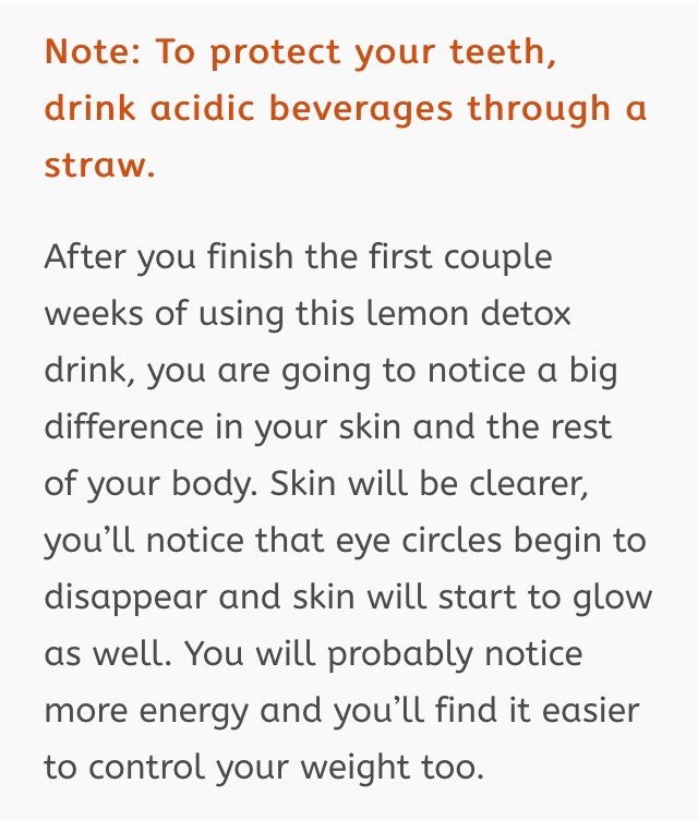 21 DAY MORNING DETOX ROUTINE!