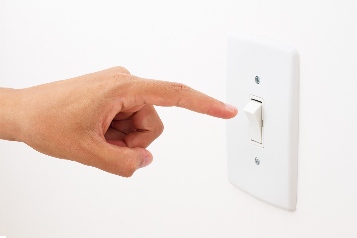 Light Switches
Avoid spraying a disinfectant directly on your light switch to protect the electrical outlet. Instead, apply the disinfecting spray to a rag or q-tip to clean the light-switch plate.