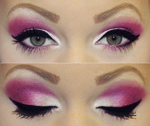 Pink and white blend 