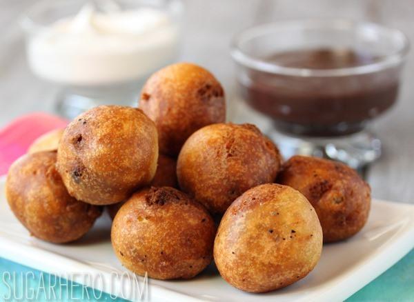 Deep Fried Chocolate Chip  Cookie Dough