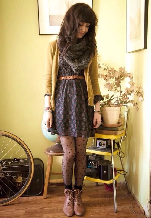 Fall/Winter Bohemian Outfits❥
