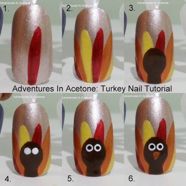 🍂Super Easy Step-By-Step Fall Nail Tutorials! #FallNails 🍂