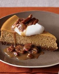 and whipped cream, for serving 

Instructions

Set a rack over a baking sheet and line the rack with 2 layers of paper towels. Spread the pumpkin puree over the paper towels and let drain for 2 hours, until the puree is fairly dry. 

Preheat the oven to 500°. Butter the bottom and side of