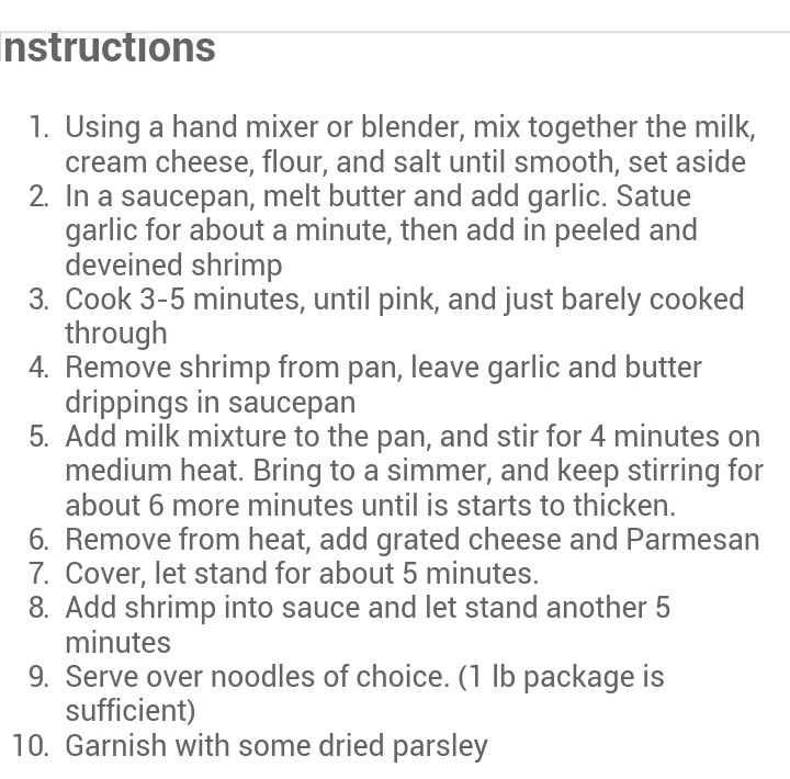30 Minute Cheesy Garlic Shrimp Alfredo