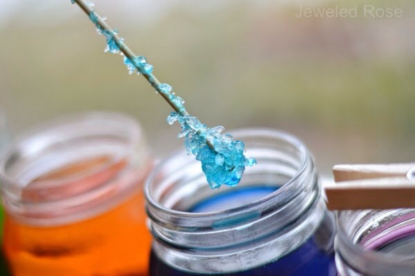 💙Rock Candy Experiment! Fun And Yummy!💙