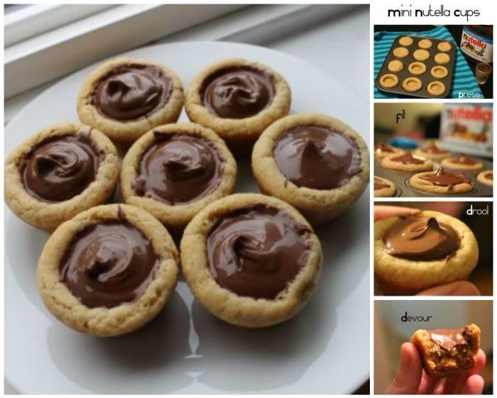 2Mini Nutella Cookie Cups2
