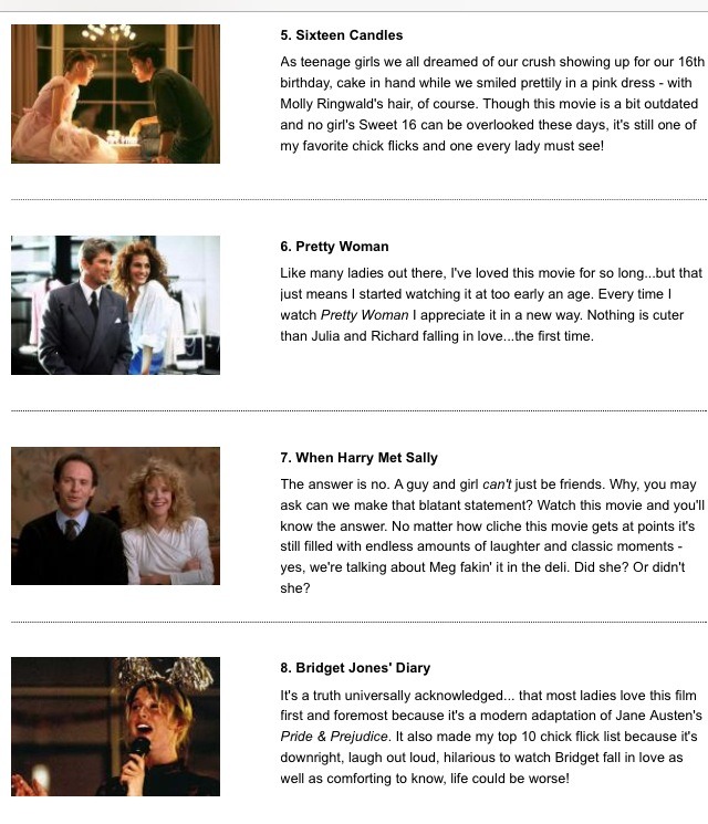 Top 10 Chick Flicks Perfect For Girls Night 🎥