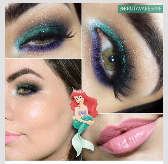 Inspired Eyes Makeup By Disney Princess 