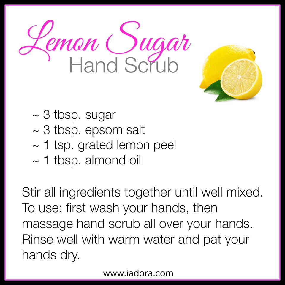 10 Diy Face And Hand Scrubs Step By Step Pictures✨